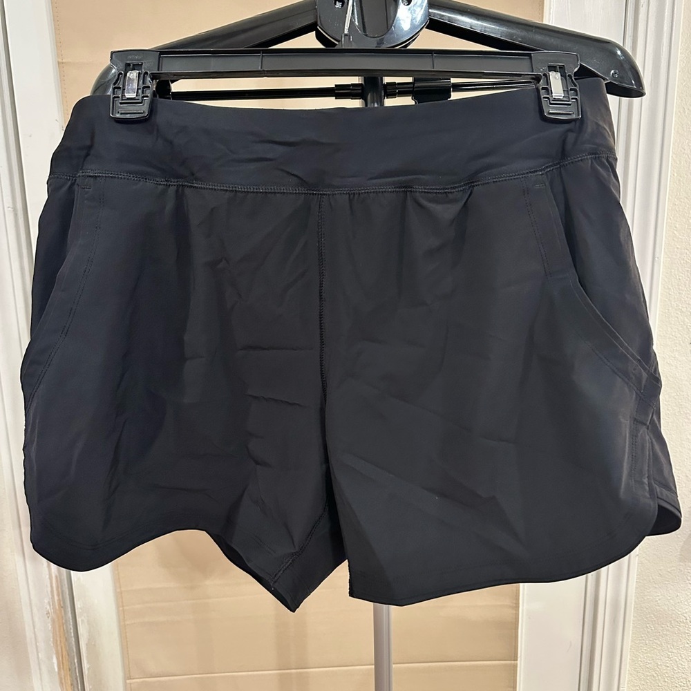 Lands' End Women's Athletic Black Shorts